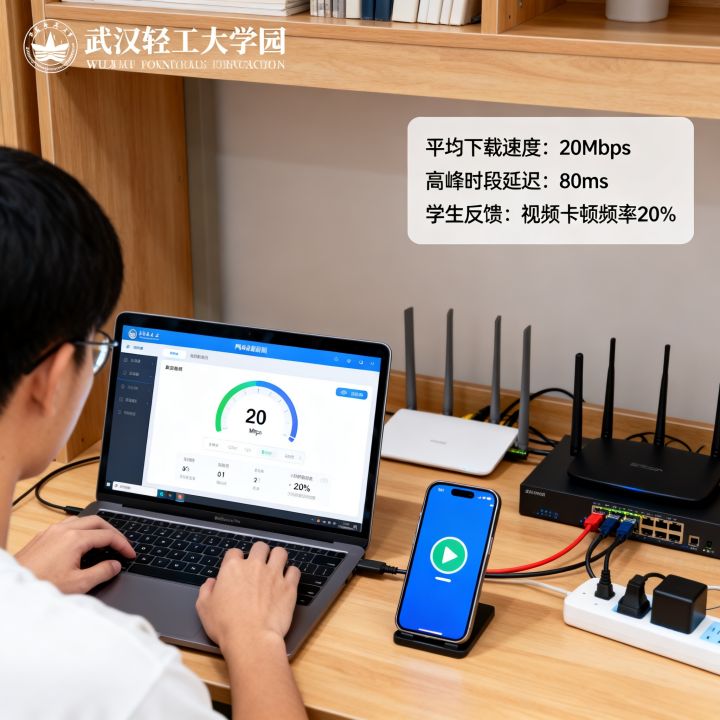 武汉轻工大学网速怎么样，校园网卡不卡？