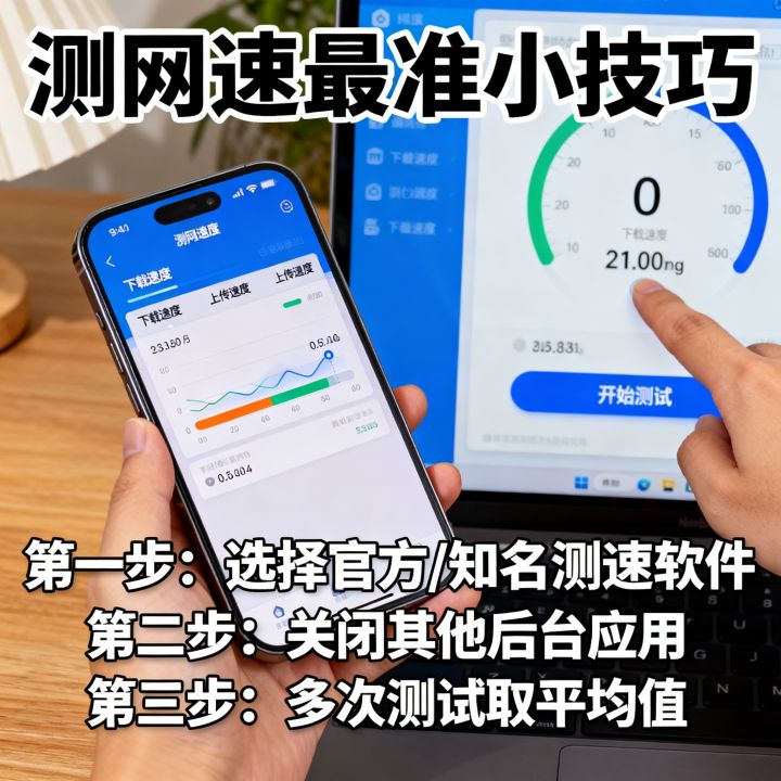 怎么测网速最准？测网速小技巧视频教程