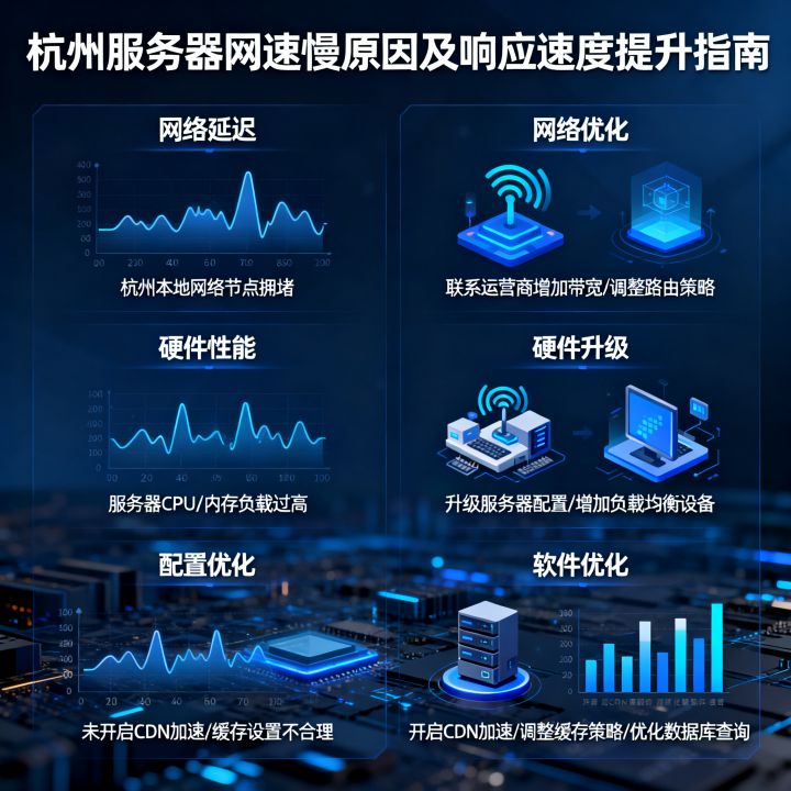 杭州服务器网速慢怎么办，如何提升服务器响应速度？