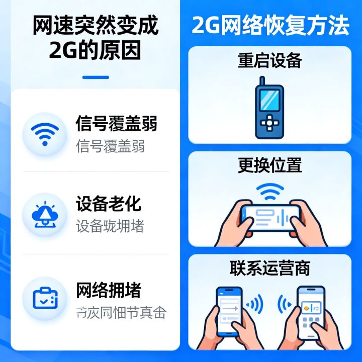 网速突然变成2G怎么回事,2G网络怎么恢复 网速突然变成2G怎么回事,2G网络怎么恢复