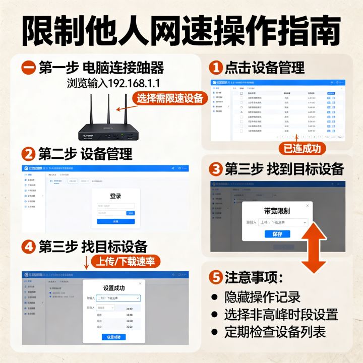怎么限制朋友网速？如何限制别人网速不让对方发现？