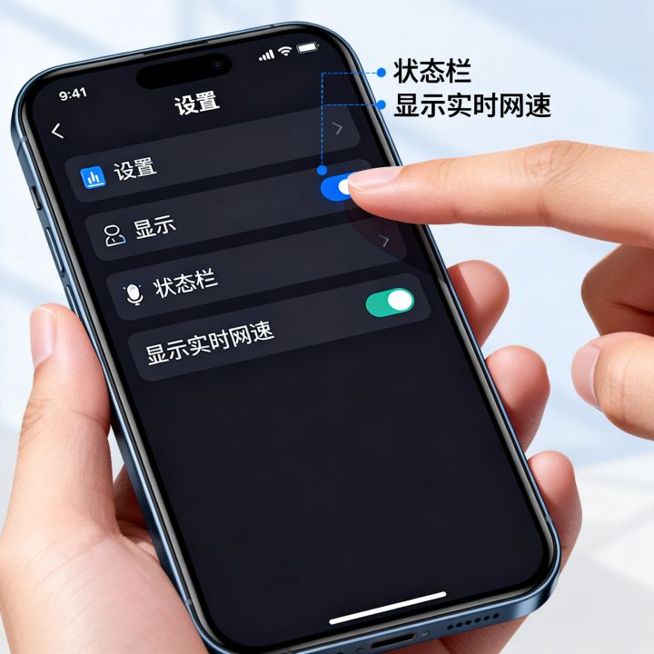 手机网速显示在哪里设置？手机上面网速显示怎么调整？