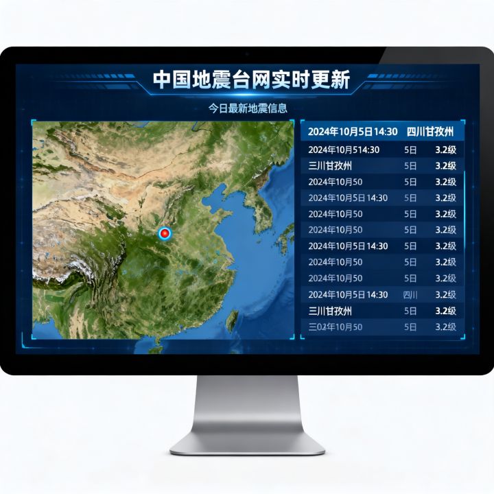 中国地震网速报最新消息今天有吗，中国地震台网速报实时更新吗？