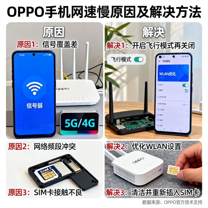 OPPO手机网速不好怎么办，为什么OPPO手机网速慢