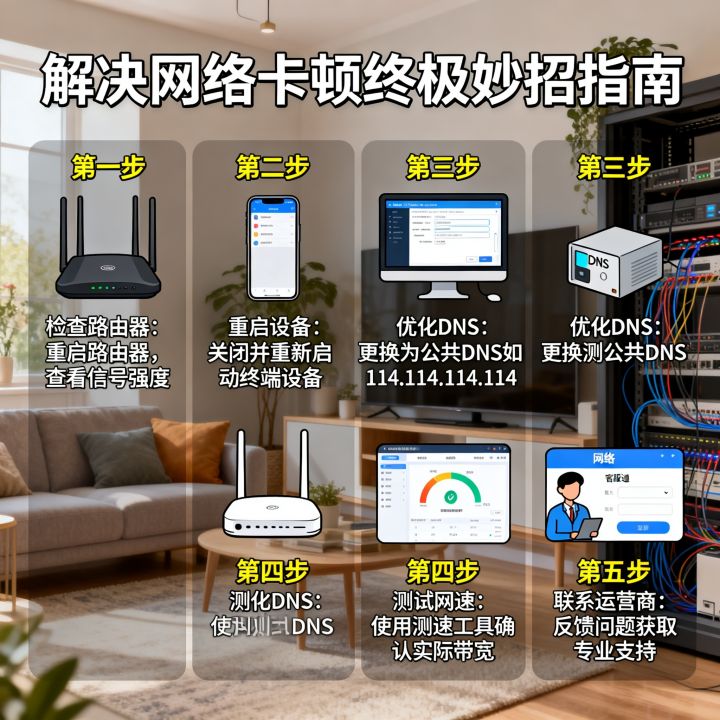 网速慢怎么修复，解决网络卡顿的终极妙招有哪些？