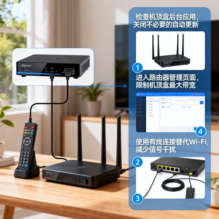 机顶盒占用网速怎么办，机顶盒占用网速如何解决