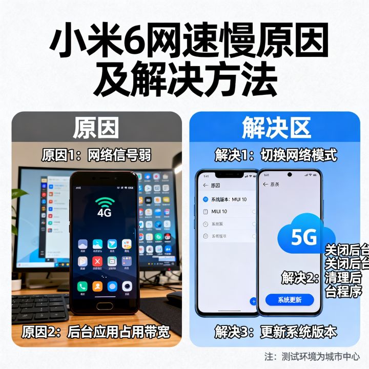 小米6网速不快怎么办，小米6网速慢是什么原因？