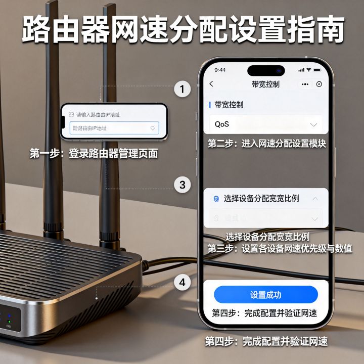 路由器怎么分配网速，路由器网速分配怎么设置？