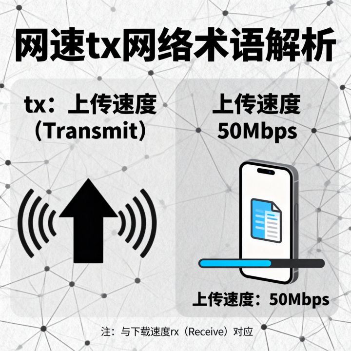 网速tx是啥意思，网速tx代表什么网络术语