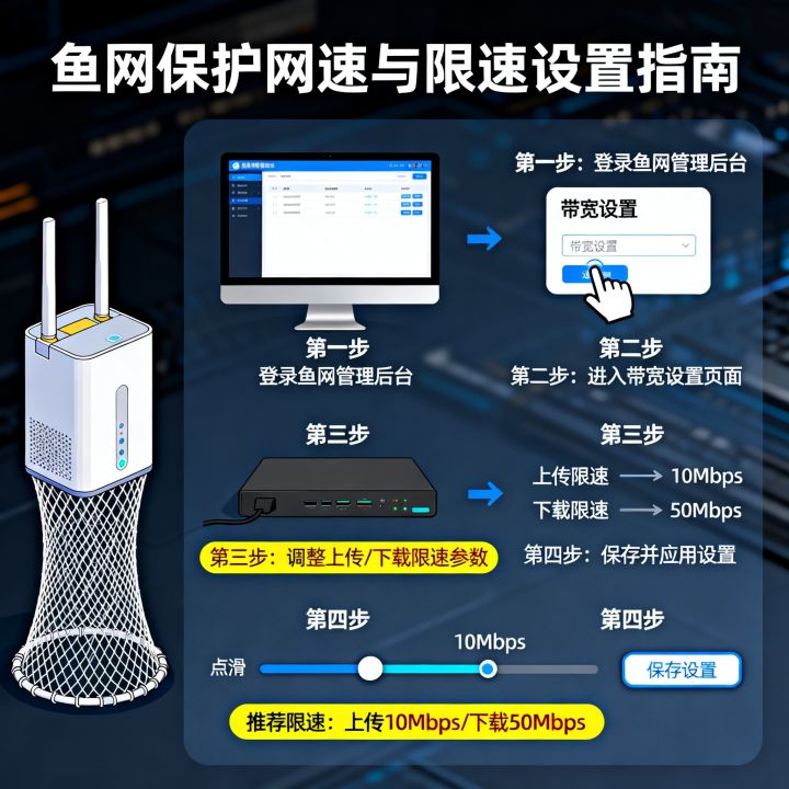 鱼网如何保护网速，鱼网限速怎么设置才能提高网速