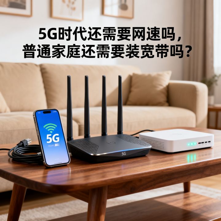 5G时代还需要网速吗，普通家庭还需要装宽带吗？