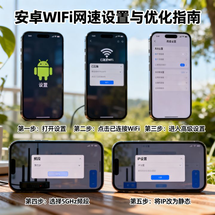 安卓更改WiFi网速怎么设置？安卓手机WiFi网速慢怎么办？