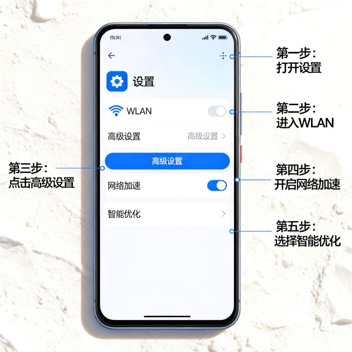 小米手机调整网速更快怎么设置？网络优化提速方法